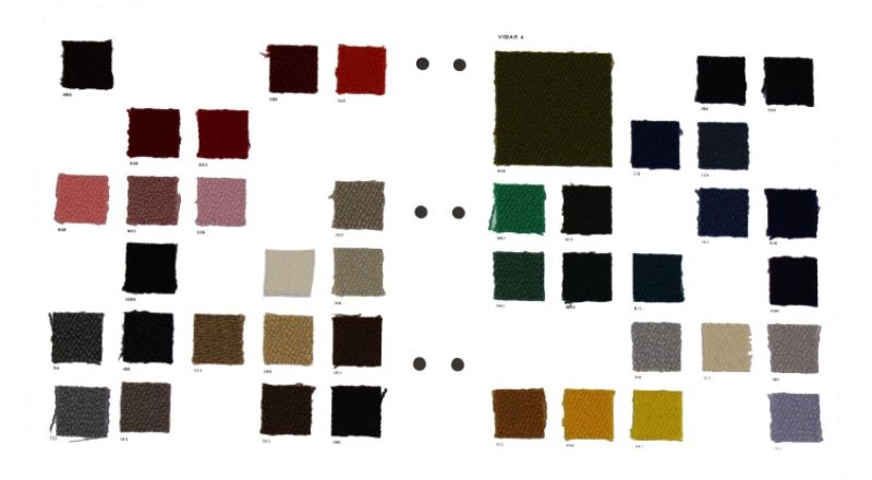 Fabric sample Vidar 4 Kvadrat